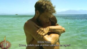 Montoya y Anita en 'Supervivientes'.
