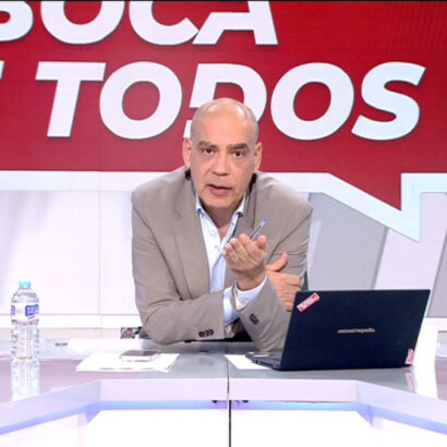 Nacho Abad pide actuar a los servicios jurídicos de Mediaset tras la agresión sufrida en su programa