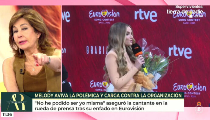 Ana Rosa Quintana habla de Melody